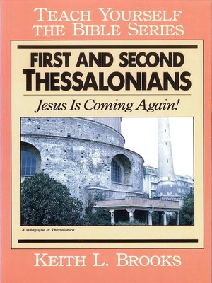 cover image of First & Second Thessalonians-Teach Yourself the Bible Series